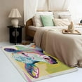 thumbnail image 2 of Cow Watercolor Carpet,4x5 Area Rug, Non Slip Low Pile Soft Machine Washable, Cute Cow Area Rugs, Boys Girls Teens Room Rugs for Bedroom Living Room Rug 17&-35, 2 of 7