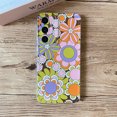 thumbnail image 1 of 70S Retro Groovy Floral Hippie Case For iPhone 15 Pro Max 14 Plus 13 Mini 12 11 Soft Cover 05 iPhone 14 Pro, 1 of 6