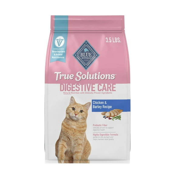Blue Buffalo True Solutions Digestive Care Natural Dry Cat Food, Chicken, 3.5-lb. Bag
