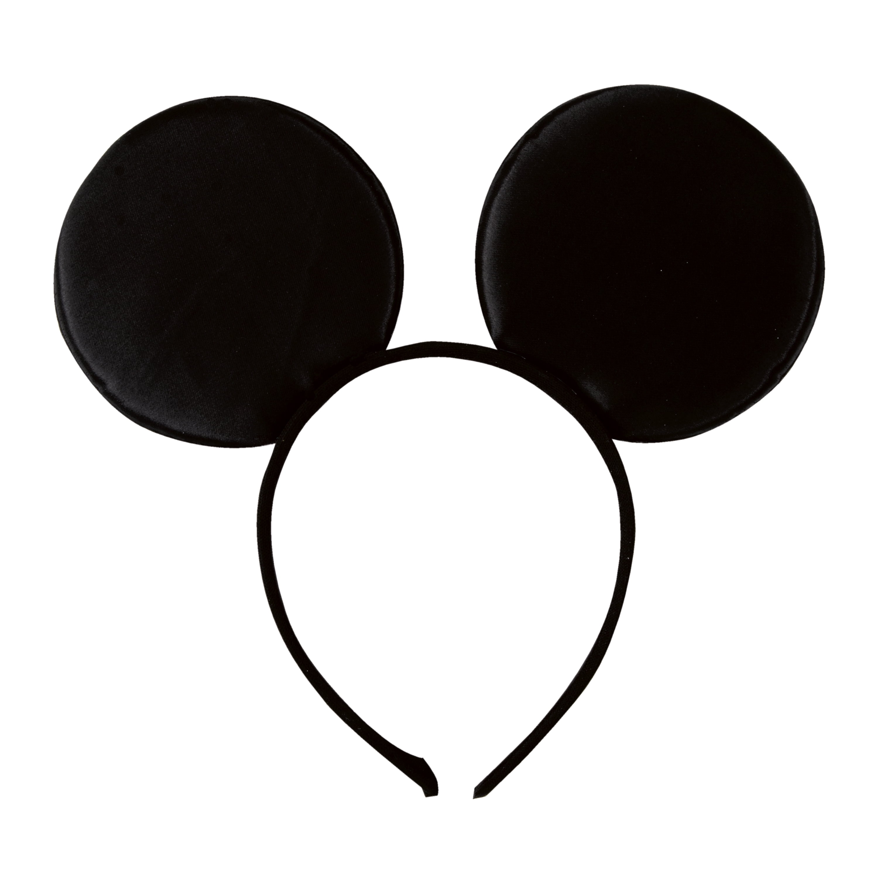 Mickey Mouse Ears Headbands 24 PCS Plush All Black Party Favors Birthday Costume 