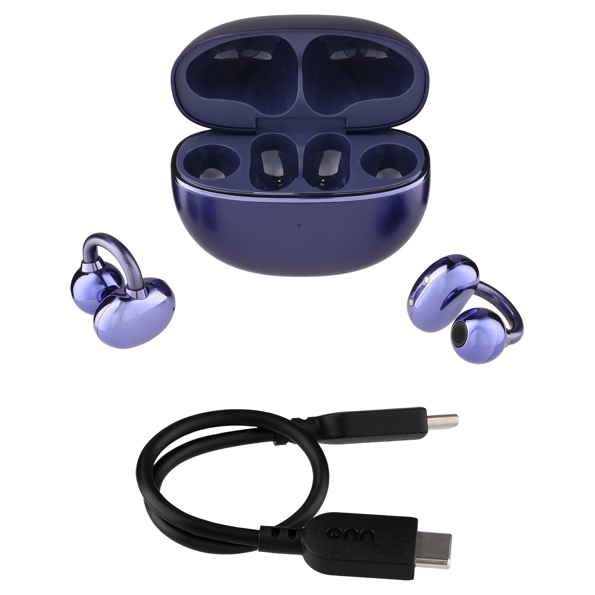 Auriculares inalámbricos de clip abierto onn Nebulode Pro, azul 5