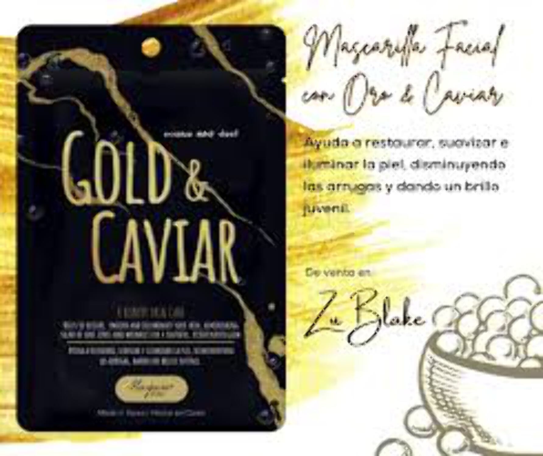 10 packs of Hayan K- Beauty Sheet Mask Gold  Caviar (골드 앤 캐비어)