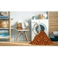 thumbnail image 2 of Ahgly Company Machine Washable Indoor Rectangle Transitional Dark Golden Rod Brown Area Rugs, 7' x 9', 2 of 7