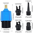 thumbnail image 4 of Kuymtek Adaptador Válvula para Tabla Remo Convertidor Bomba Aire Con 4 Boquillas (azul), 4 of 9
