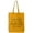 Gold, variant on I'm Fine . . . Everything is Fine Cotton Canvas Tote Bag