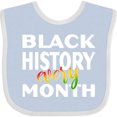 thumbnail image 3 of Inktastic Black History Every Month Boys or Girls Baby Bib, 3 of 4