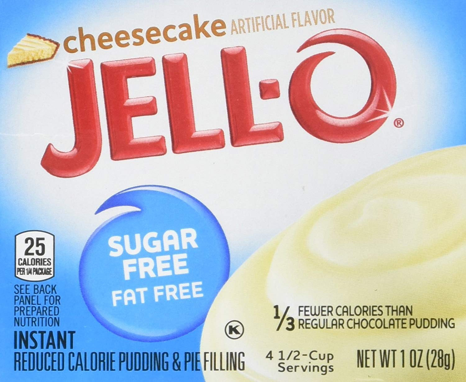Cheesecake Pack of 4, JellO Instant Pudding & Pie Filling By JellO