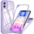 thumbnail image 1 of Funda para iPhone 14 13 12 11 Pro Max 14 Plus XS MAX XR de 360 grados transparente, cuerpo completo, resistente, Protector de pantalla incorporado, 1 of 4