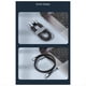 thumbnail image 1 of Cable de Carga PD 240W Tipo C de Doble Extremo una Cable de Datos USB Tipo C 240WPD 1M, 1 of 5