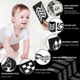 thumbnail image 6 of Baby Flash Cards Black and White for Newborn Brain Development High Contrast Toys Visual Stimulation Learning Activity Cards 20 PCs 40 Pages, 6 of 7