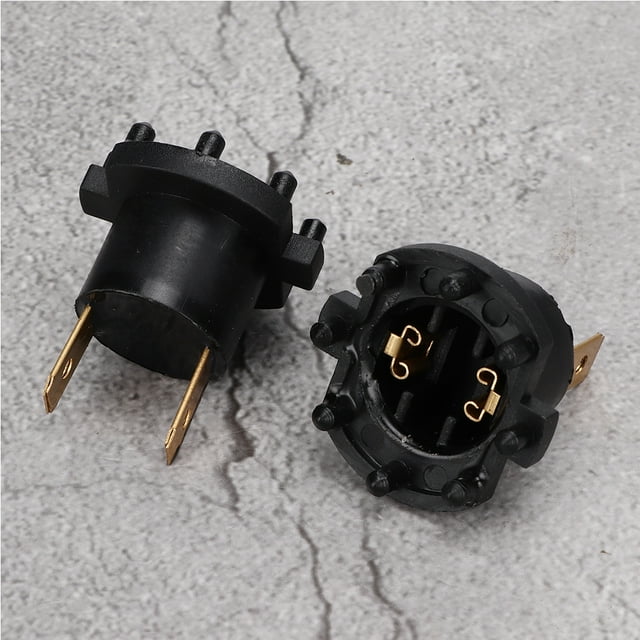 Car Accessory,1 Pair Car Headlight Lamp Socket Bulb Holder Reliable and Durable