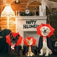 thumbnail image 6 of Cat Halloween Costumes Dog Halloween Vampire Costume Funny Pet Vampire Devil Cape Cloak Halloween Costumes for Cats XS Small Dogs (Small), 6 of 6