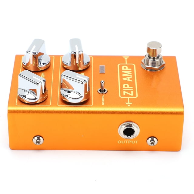 Efecto Overdrive, ganancia de tono, distorsión, pedal de guitarra eléctrica con True Bypass DC 9V 20mA