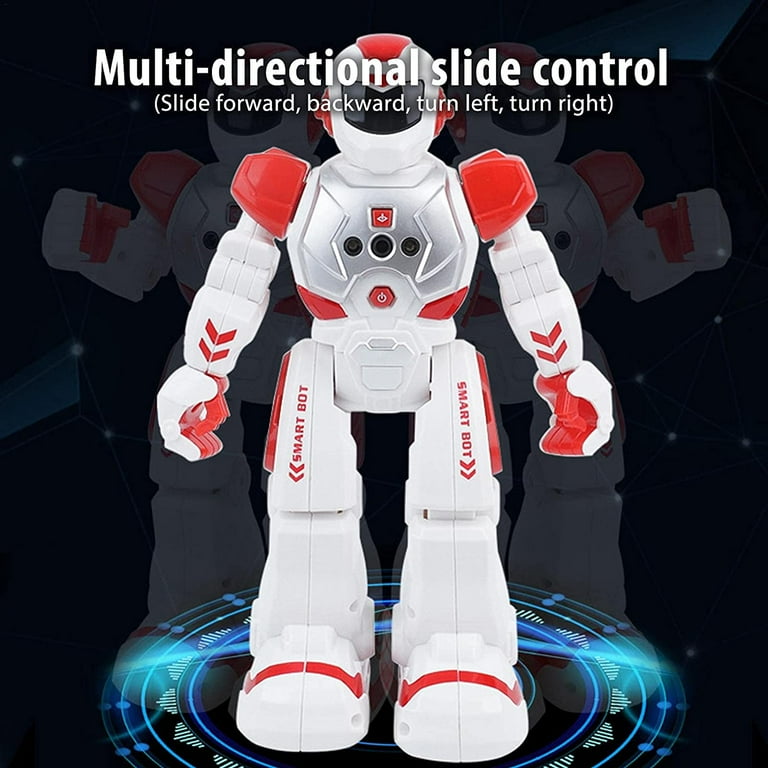 Smart RC Robot Toy for Kids, Gesture Sensing Dancing Robot for Boys Girls,  Smart Remote Control Robot Programmable Robotic Toy Gif