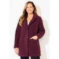 thumbnail image 4 of Catherines Women's Plus Size Teddy Bear Sherpa Trench Coat, 4 of 6