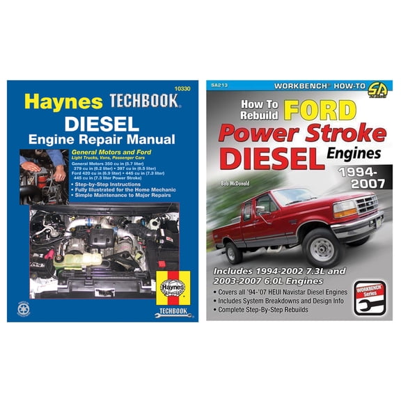 Diesel: Repair Manual & How To Rebuild Ford Power Stroke Diesel Engines 1994-2007