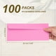 thumbnail image 2 of Uxcell 100 Paquete de Sobres Comerciales Rosa #10, Sobres de Carta de Sello Autoadhesivo, 2 of 6