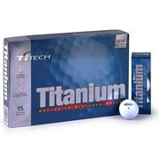 TiTech Golf Balls, 15 Pack