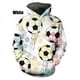 thumbnail image 3 of Sudadera con capucha con estampado 3D de fútbol para hombre, sudadera deportiva de fútbol, sudadera informal holgada de gran tamaño para gimnasio, 3 of 5