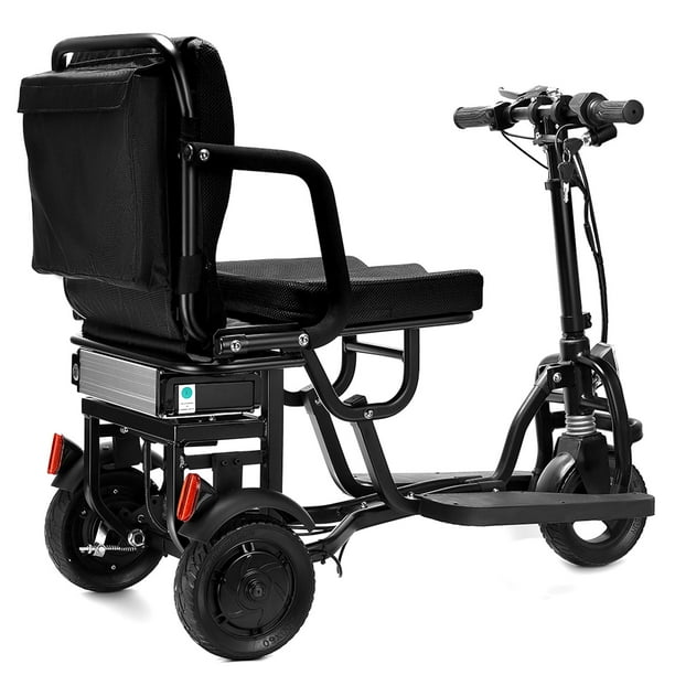 Ontrip Compact Travel Scooter, 3 Wheel Mobility Scooters for Seniors