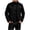 a01Black, variant on LODIENY Mens Vintage Cargo Jacket with Zipper Pockets Long Sleeve Stand Neck Full Zip Casual Windbreaker Coat Blue L