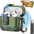 thumbnail image 1 of Funda para AirPods Pogelan de cuarta generación con soporte para teléfono y kit, 1 of 7