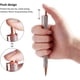 thumbnail image 3 of 10 PCS Ballpoint Pens, Glitter Rose Gold Click Ball Pens, Metal Retractable Pen, Black Ink Medium Point 1mm, Gifts and Office Supplies, 3 of 5