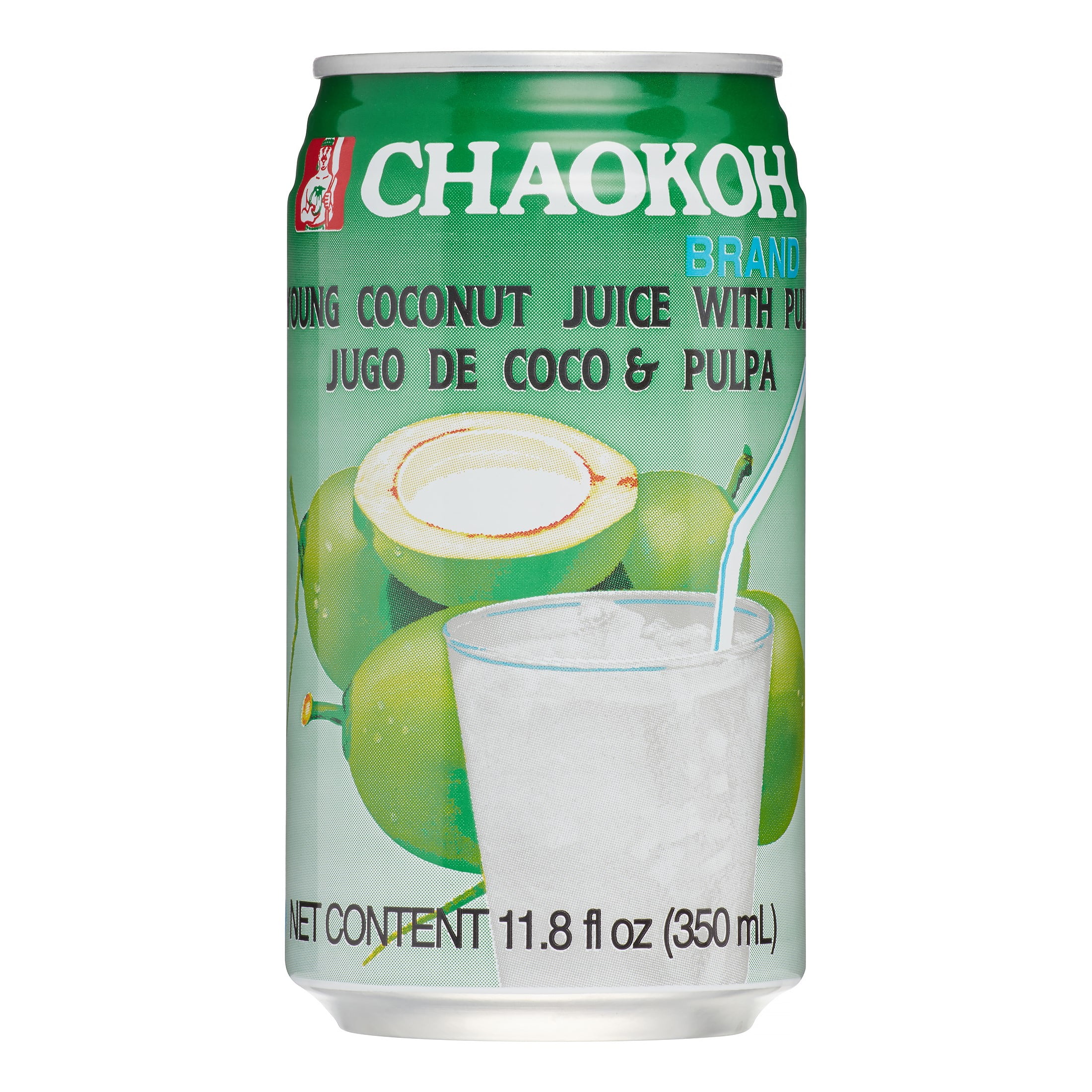 Chaokoh Coconut Juice with Pulp, 11.8 Fl Oz