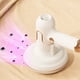 thumbnail image 2 of Aspiradora de mano para cama, luz violeta, pelo de mascotas, inalámbrica para automóvil, limpieza de tejidos, erradicador de chinches de cama - Blanco, 2 of 6