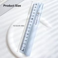 thumbnail image 3 of Multifunctional Ruler Compasses Pencil 15cm Straight Ruler Draft Ruler Drawing Tool Set for Office, 3 of 8