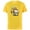 Yellow, variant on Disney Mickey Mouse Vintage Music To My Ears - Short Sleeve Cotton T-Shirt for Adults - Customized-Black