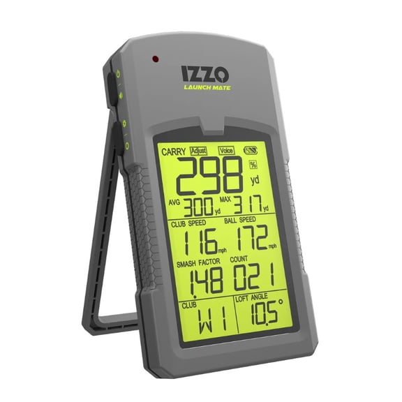 Izzo Golf Launch Mate Launch Monitor Grey Swing Trainers Analyzers New