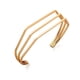 thumbnail image 1 of Brazalete abierto poligonal geométrico tridimensional versátil XianweiShao  8390614987784, 1 of 1