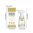 thumbnail image 3 of Hxlamzoo Glass Oil Film Remover 250ml - Advanced Oil Disintegration, Rain Vision Enhancer, Anti-Fouling Protection, 3 of 9