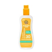 Australian Gold Spray Gel Sunscreen SPF 30, 8 Ounce | Moisturize & Hydrate Skin | Broad Spectrum | Water Resistant | Non-Greasy | Oxybenzone Free | Cruelty Free