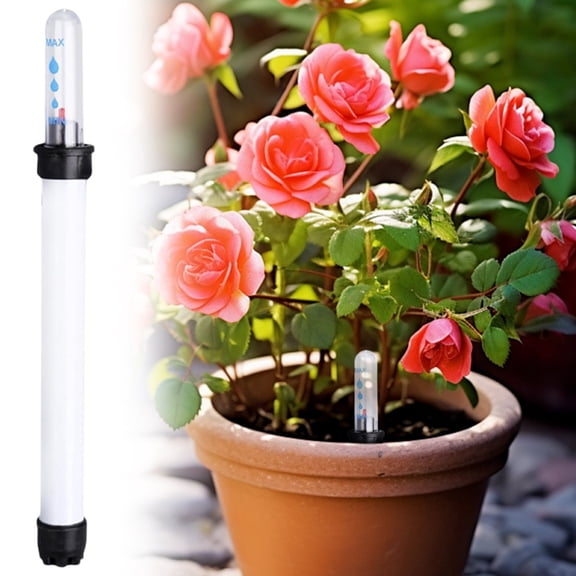 HonestMatter Moisture Meter for Plants, Soil Moisture Meter with 7.9 Inch Probe, Plant Water Meter for Indoor Outdoor Houseplants, White