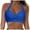 A223-Blue, variant on Women's Halter Bikini Top Only Underwire Swimsuit Top Adjustable Straps Removable Bra Bathing Suit Tops Khaki,XXL