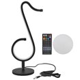 thumbnail image 1 of Lámpara LED de ambiente con control remoto por aplicación, música, Bluetooth, USB, para dormitorio y hogar., 1 of 14