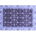 thumbnail image 1 of Ahgly Company Indoor Rectangle Abstract Blue Modern Area Rugs, 8' x 12', 1 of 4