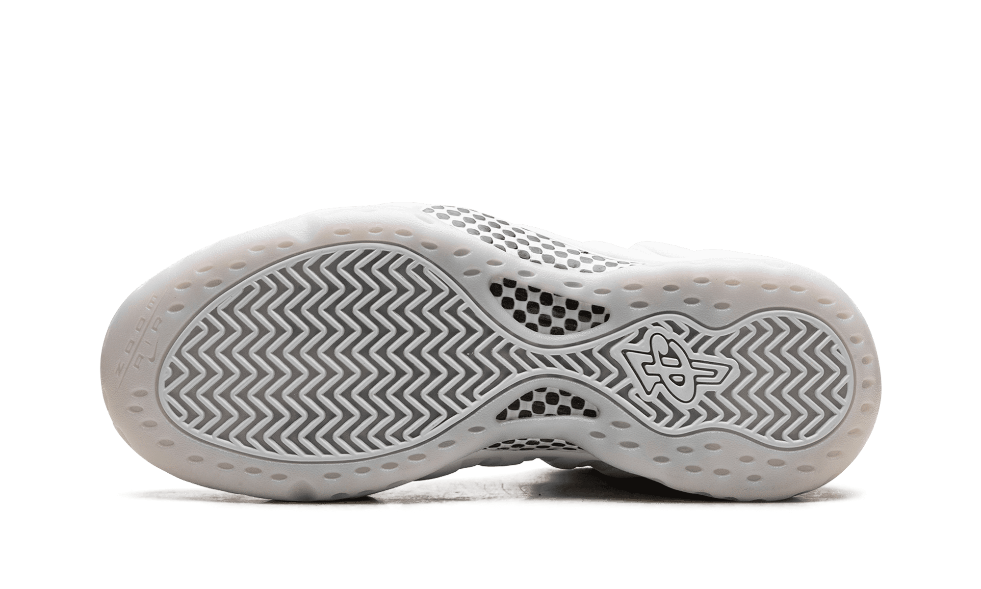 NIKE MENS Air Foamposite One "Triple White" HJ5195 100 HJ5195 100 from Stadium Goods