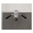 thumbnail image 4 of Alba American Over the Panel Coat Hook Silver PMMOUSPART, 4 of 6