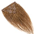 thumbnail image 2 of Extensions de Cheveux Humains Afro Kinky Curly Double Wweft Clip Full Head pour Femmes, 2 of 6