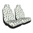 thumbnail image 2 of Naloa Cute Avocado Yoga Car Seat Covers 2PCs Front Car Seat Covers Universal fit for Most Cars SUVs and Trucks - 1, 2 of 5