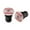Red Color Grids Mark, variant on 2x Bikes Bar End , Bike Handlebar Handlebar Grips Caps Expansion Lock Push in Handle Bar Caps for Most Folding Bike Parts Gold No Mark
