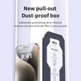thumbnail image 3 of TEMOGU-For iphone 15 pro Privacy Screen Protector, Tempered Glass Camera Lens Protectors [3+1Pack] [3D Glass] [Case Friendly] [9H Scratch] [HD Clear] Support Ultrasonic Fingerprint Unlock, Easy Insta, 3 of 4