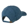 thumbnail image 4 of Fishing Walleye Lure Embroidered Washed Cap - Navy OSFM, 4 of 5