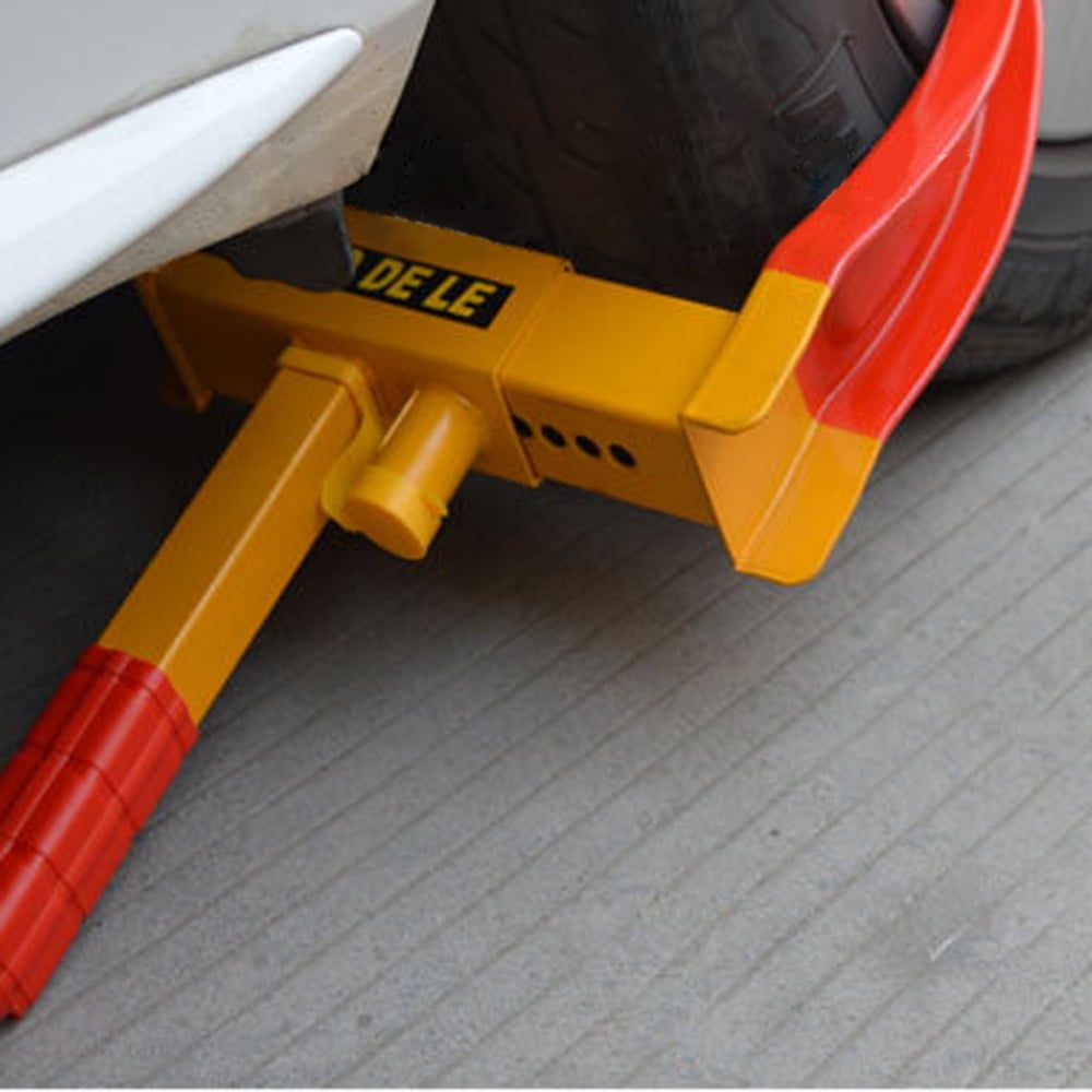 2 PACK Wheel Lock Clamp Boot Tire Claw Auto Car Truck RV Anti-Theft Van Yellow