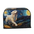 thumbnail image 2 of Fotbe Vintage Starry Sky Labrador A for Two Slice Toaster Cover, Fingerprint Protector, Super Soft Appliance Cover And Dust Cover,Bread Dust Cover & Fingerprint Protection, 2 of 7