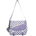 thumbnail image 1 of Bolsa de herramientas púrpura, bolso escolar japonés Kawaii de un tamaño Harajuku a cuadros Messenger Tote Bag Estética Y2k Ita Bag Crossbody Girls Kawaii Stationary, 1 of 3