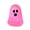 Hot Pink, variant on Yellow Halloween Glow Ghost 3Pack Mini 2Cm Tall Glows-In-The-Dark Figurine Decoration
